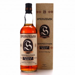 Springbank 21 1998 Release Lateltin Lanz Ingold Import