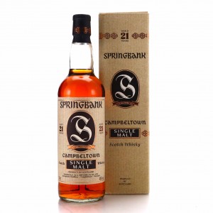 Springbank 21 Year Old 1998 Release