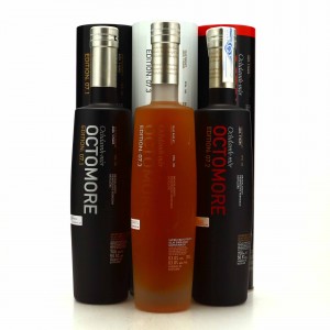 Octomore 7 1  7 2   7 3 3 x 70cl
