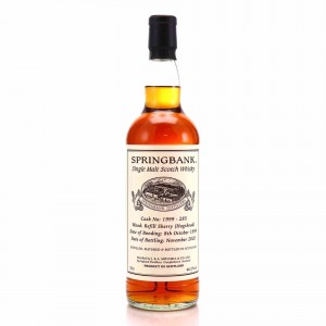 Springbank 1999 Private Sherry Cask 285