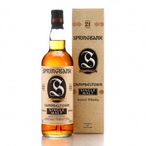 Springbank 21 2001 Release Lateltin Lanz Ingold Import