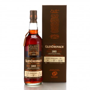 Glendronach 1993 Single Oloroso Cask 27 7276 Batch 18