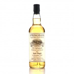 Springbank 1993 Private Cask Jack Tingle