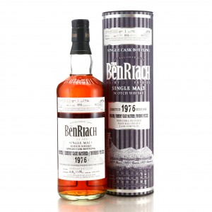 Benriach 1976 Peated Single Bourbon Cask Finish 37 5463 Bottle No 1