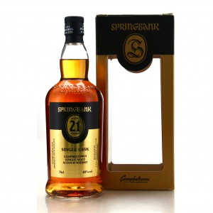 Springbank 21 Single Oloroso Cask 2016 Netherlands