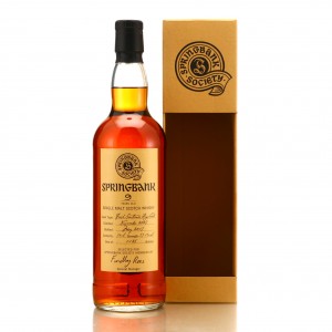 Springbank 2007 Springbank Society 9 Fresh Sauternes Hogsheads