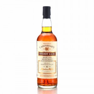 Ardnamurchan 2016 Cadenhead S 6 Sherry Cask
