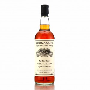 Springbank 1994 Private Sherry Cask 25 31