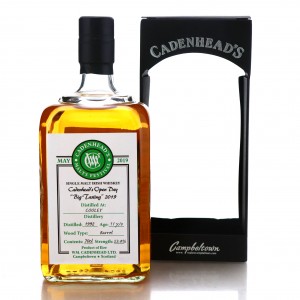 Cooley 1992 Cadenhead s 11 Year Old Big Tasting   Campbeltown Malts Festival 2019