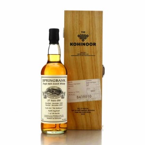 Springbank 1992 Private Cask 27 244 The Kohinoor