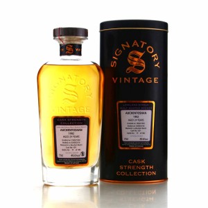 Auchentoshan 1992 Signatory Vintage 24 Year Old Cask Strength