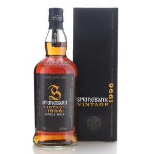 Springbank 1996 Single Cask 256 Hanseatische Weinhandelsgesellschaft Bremen
