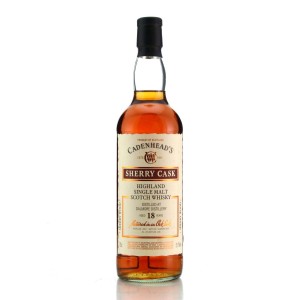 Dalmore 2001 Cadenhead S 18 Sherry Cask