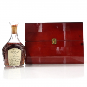 Macallan 1940 Gordon and MacPhail Decanter for Edoardo Giaccone   Queen Mother 80th Birthday