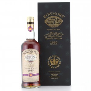Bowmore 1980 Queen's Cask 21 Year Old / Golden Jubilee
