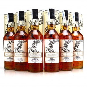 Royal Lochnagar 12 Year Old  Game of Thrones  House Baratheon  6 x 70cl 