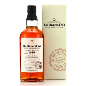 Yamazaki 1986 Owner S Cask Mizunara Butt 6g5029 Lmdw 50th Anniversary