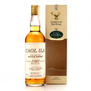 Caol Ila 1981 Gordon and MacPhail Antique bottled 1995   Meregalli Import