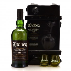 Ardbeg 10 Gift Pack Including 2 X Glasses