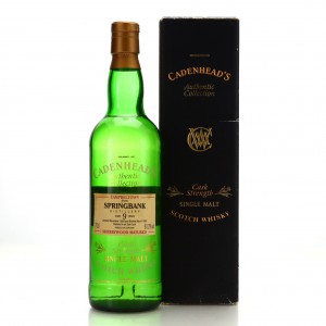 Springbank 1985 Cadenhead s 9 Year Old Sherry Wood