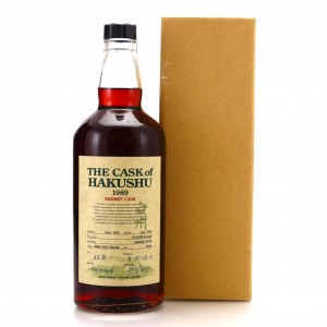 Hakushu 1989 Single Sherry Butt 9w50004