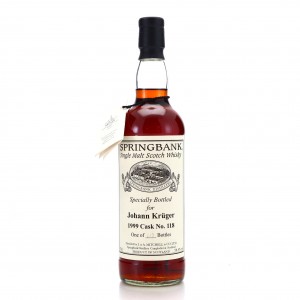 Springbank 1999 Private Cask  118   Johann Kruger
