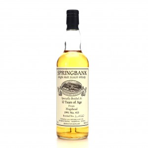 Springbank 1991 Private Cask 12 413