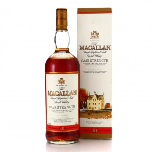 Macallan 10 Year Old Cask Strength 1 Litre