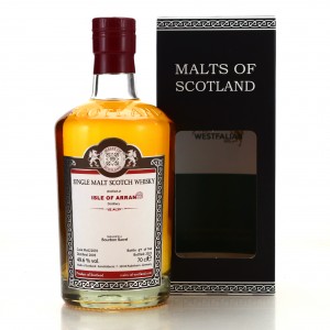 Arran 2005 Malts Of Scotland Peated Bourbon Barrel