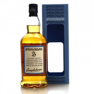 Springbank 10 Marrying Strength 2015 Cadenhead Whisky Shop