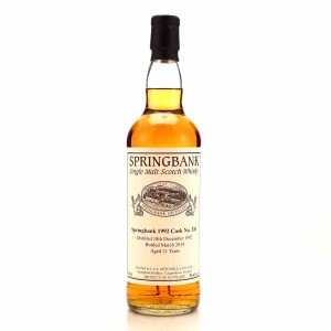 Springbank 1992 Private Cask 21 326