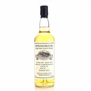 Springbank 1997 Private Cask 21 74 Bottled For Laura