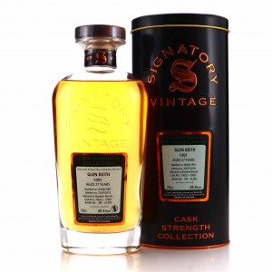 Glen Keith 1991 Signatory Vintage 27