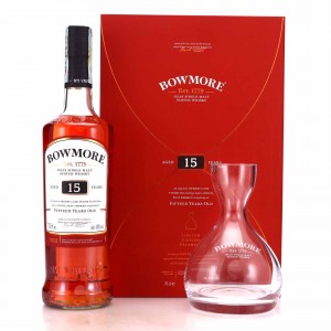 Bowmore 15 Year Old Limited Edition Decanter Gift Pack