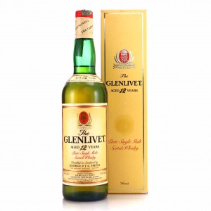 Glenlivet 12 1980s Seagram Italia Import
