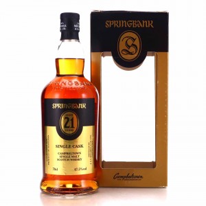 Springbank 21 Single Oloroso Cask Hanseatische Weinhandelgesellschaft