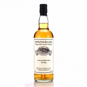 Springbank 1996 Private Bourbon Cask 24 53 Ludwig Reifferscheid