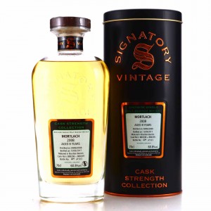 Mortlach 2008 Signatory Vintage 8 Year Old Cask Strength