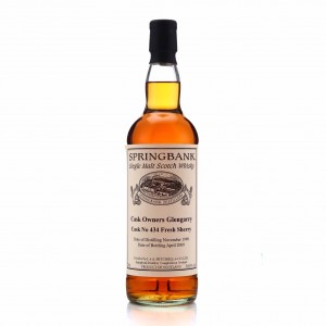 Springbank 1998 Private Sherry Cask 434 Glengarry