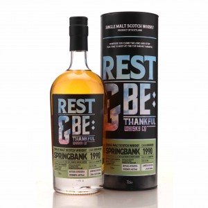 Springbank 1990 Rest And Be Thankful Whisky Co