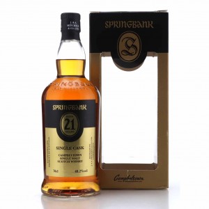 Springbank 21 Single Oloroso Cask Societe Dugas