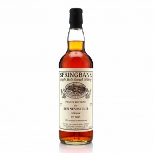 Springbank 1997 Private Bottling 10 Ben Nevis Club