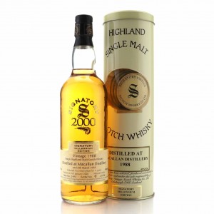 Macallan 1988 Signatory Vintage 11 Millennium Edition