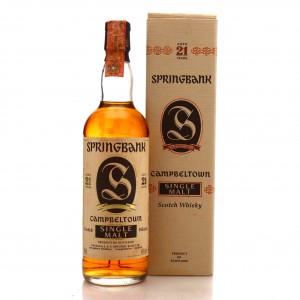 Springbank 21 1990s Velier Import