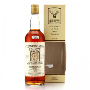 Balmenach 1972 Gordon and MacPhail bottled 1991