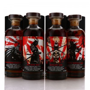 Signatory Vintage Samurai Labels 4 X 70cl Kirsch Whisky