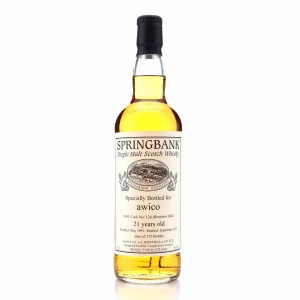 Springbank 1993 Private Bourbon Cask 21 124 Awico