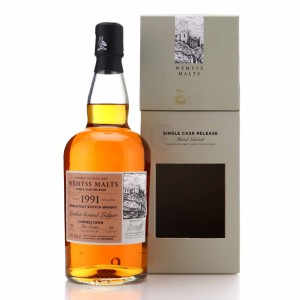 Glen Scotia 1991 Wemyss Malts   Leather Bound Ledger