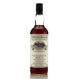 Springbank 1995 Private Cask 441