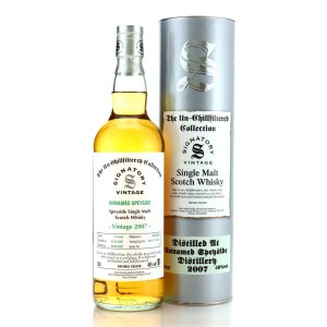 Speyside Single Malt 2007 Signatory Vintage 14 Year Old